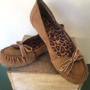 Jellypop Tan Suede Flat